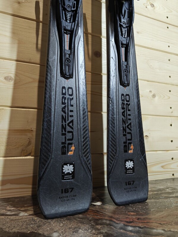 LYŽE BLIZZARD QUATTRO RS 167CM